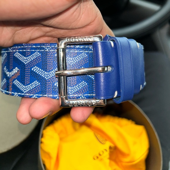 Blue Florida Goyard belt - Picture 3 of 3